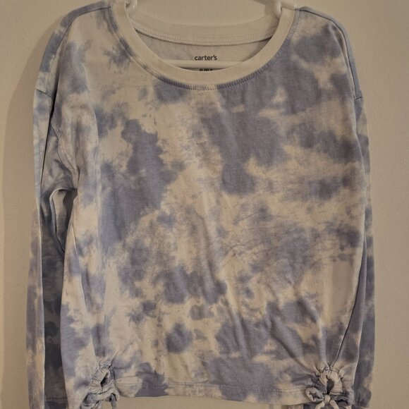 Carters Long Sleeve Cloud Shirt, Girls Size 8 - Picture 1 of 5